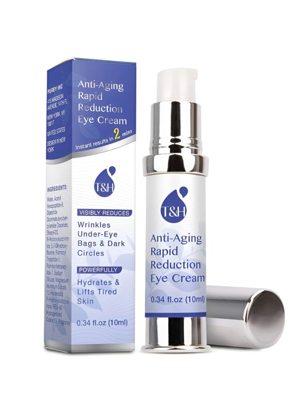 TEREZ & HONOR Anti-Aging Rapid Reduction Under-Eye Cream 0.34 FL OZ